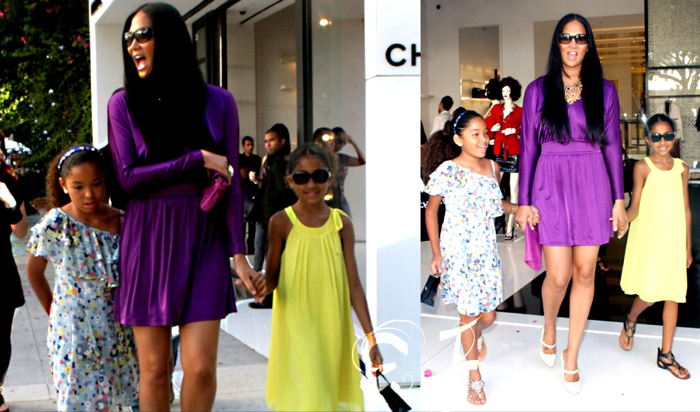 Its Fabulous The Life in the FAB Lane star Kimora Lee Simmons and her two